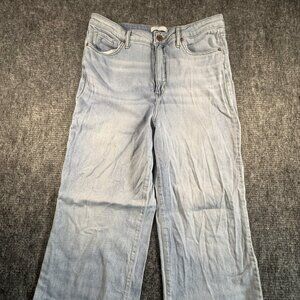 LC Lauren Conrad Wide leg faded jeans size 14